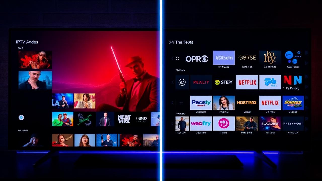 IPTV Player vs Streaming Tradicional: Qual Vale Mais a Pena?